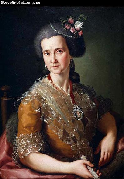 unknow artist Portrait of Manuela Tolosa y Abylio, the artist's wife